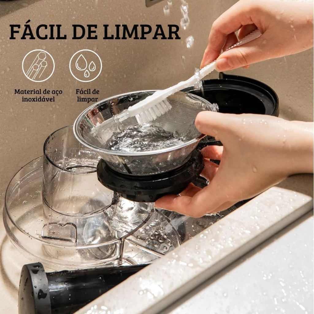 Juicer Premium Centrífuga Elétrica Profissional 1500W Inox