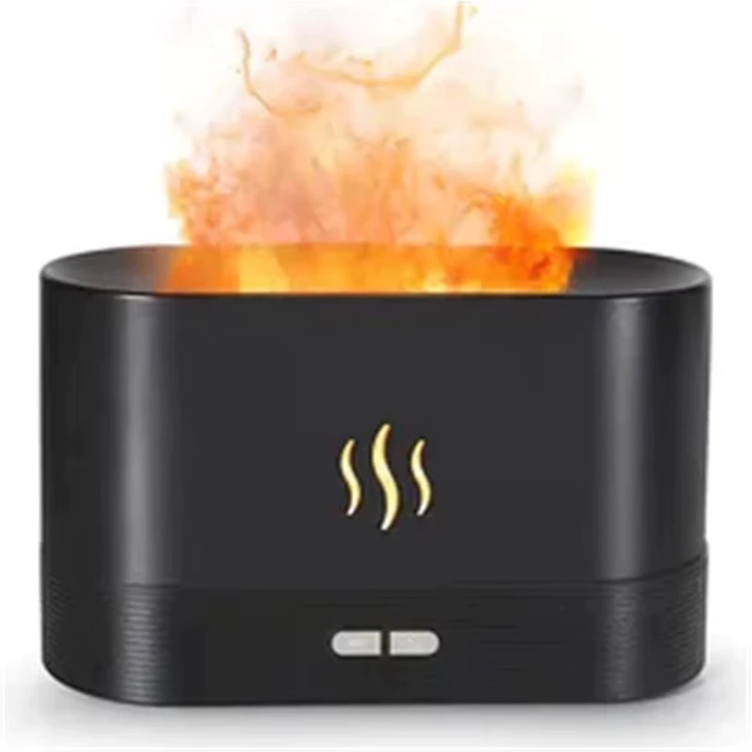 Umidificador  Difusor de Aroma Chama LED USB