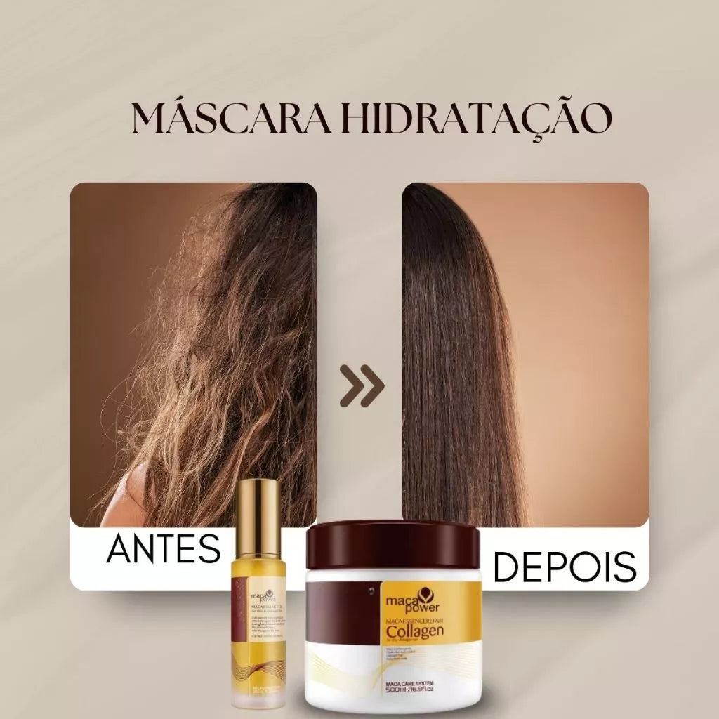 Kit Tratamento Capilar Completo Karseell Cresce 7 x Mais