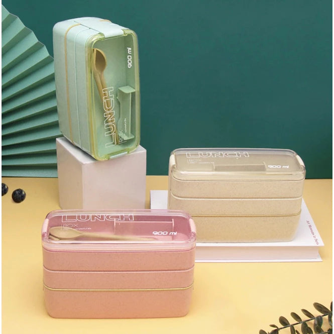 Marmita 3 Divisórias Premium: Sua Alimentação Organizada e Sem Mistura! 🥗