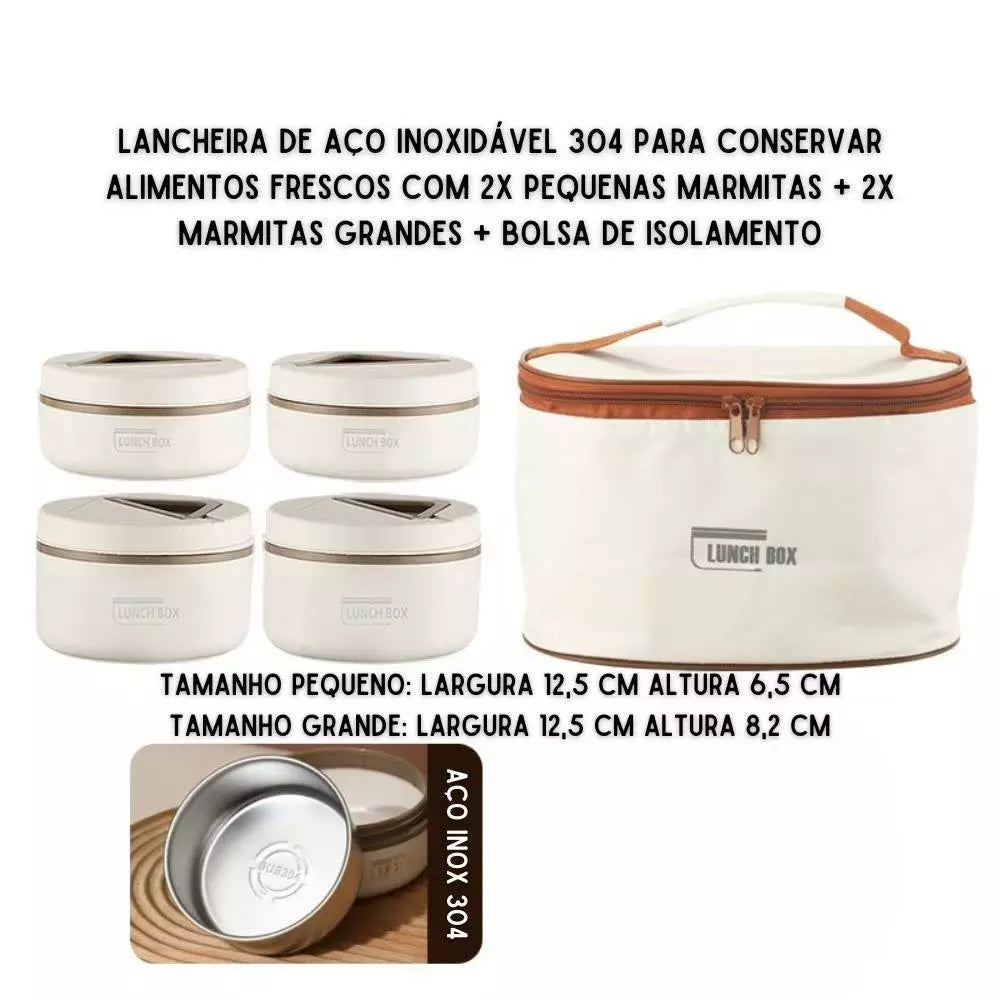 ThermoSeal Elite- O Recipiente Térmico Premium que Mantém Suas Refeições Perfeitas em Qualquer Lugar!