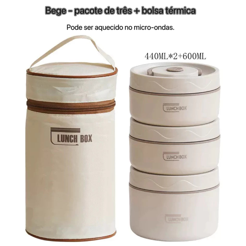 ThermoSeal Elite- O Recipiente Térmico Premium que Mantém Suas Refeições Perfeitas em Qualquer Lugar!