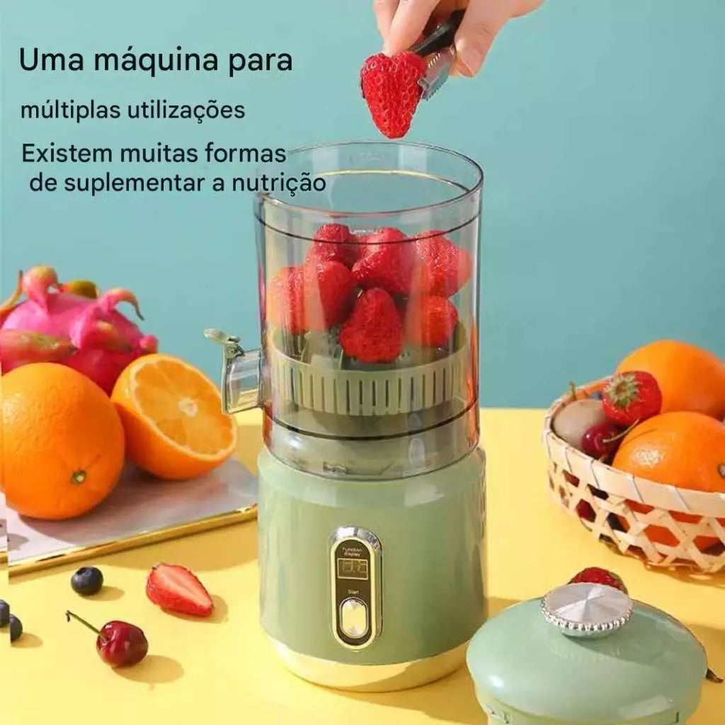 CitrusPower Pro Espremedor Extrator de Suco Elétrico Recarregável