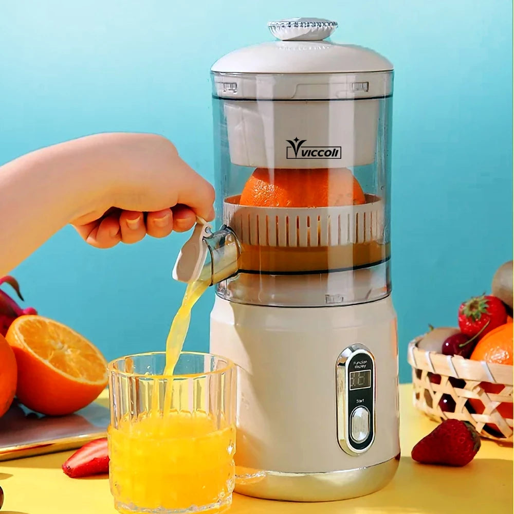 CitrusPower Pro Espremedor Extrator de Suco Elétrico Recarregável