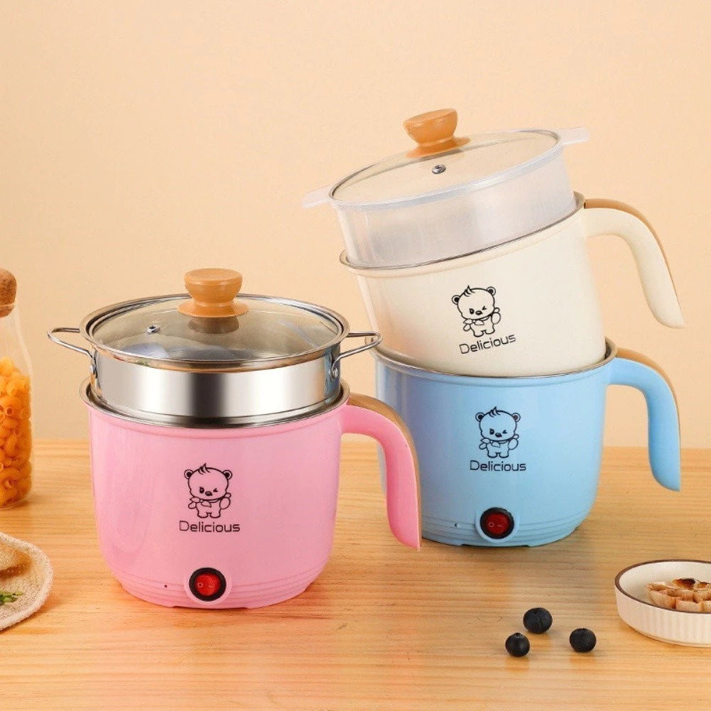 Panela de Arroz Elétrica Multi-Camadas 1.8L