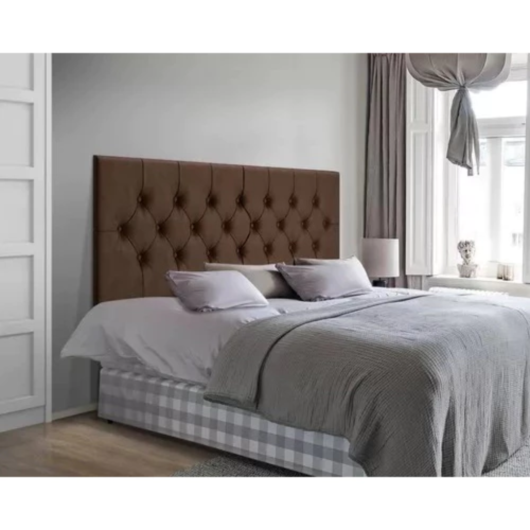 Cabeceira Almofadada de Cama Casal Paris