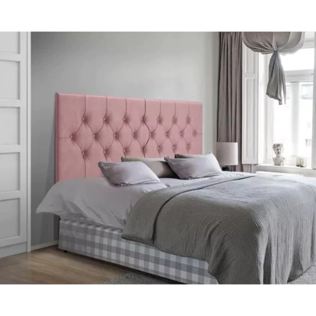 Cabeceira Almofadada de Cama Casal Paris