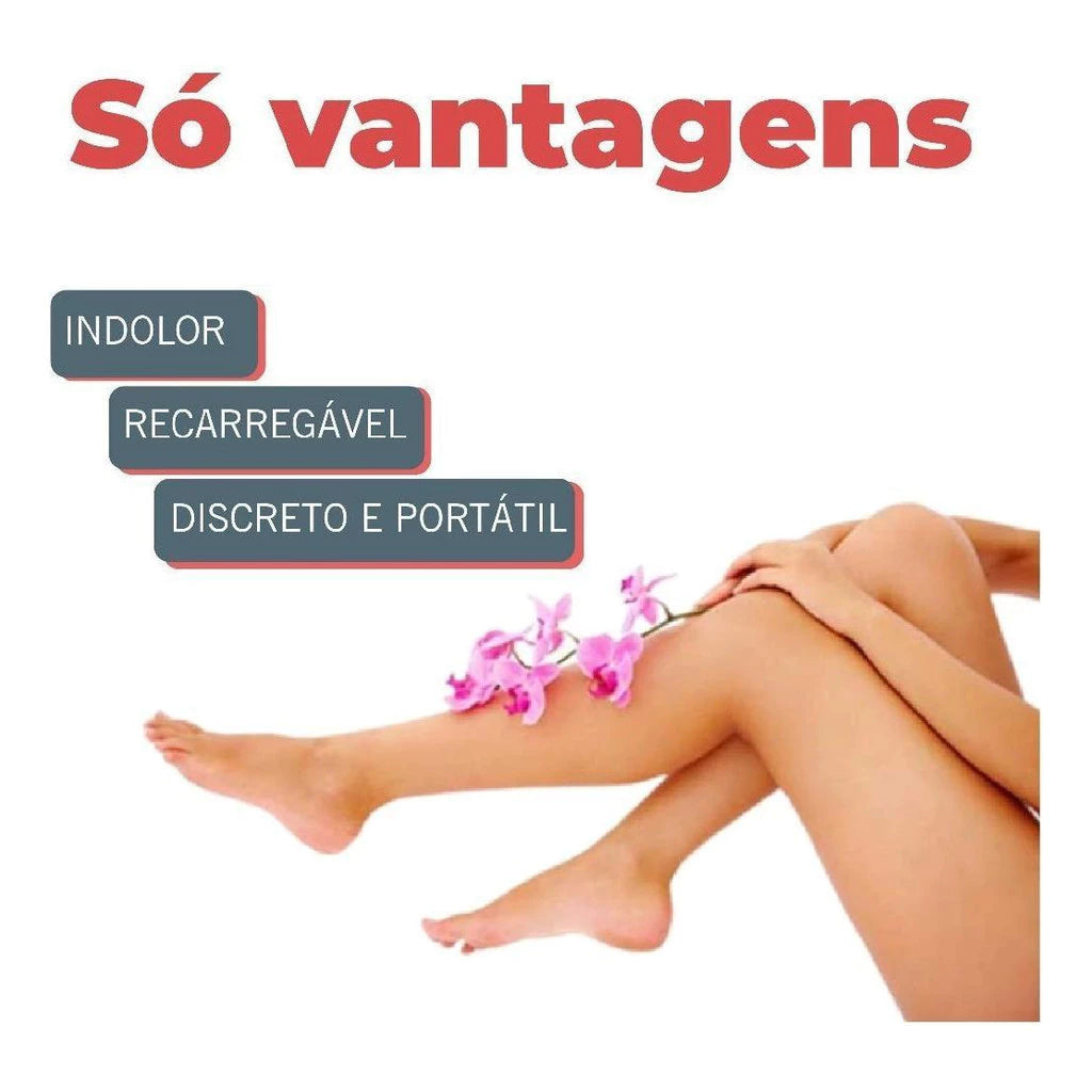 Depilador Laser Indolor 2 em 1 [FRETE GRÁTIS]
