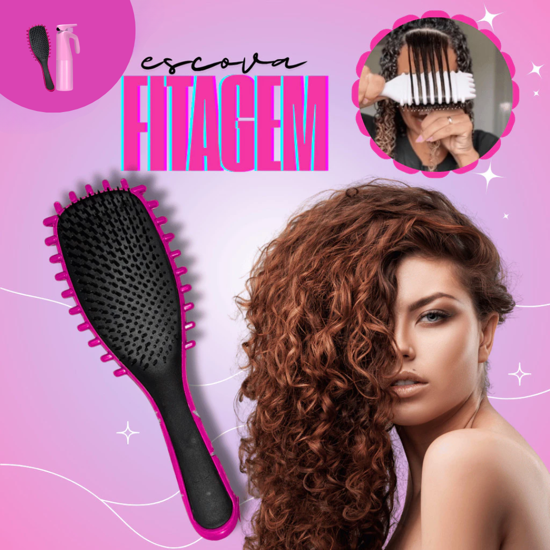 Conjunto De Escova Onda Fitagem Charm