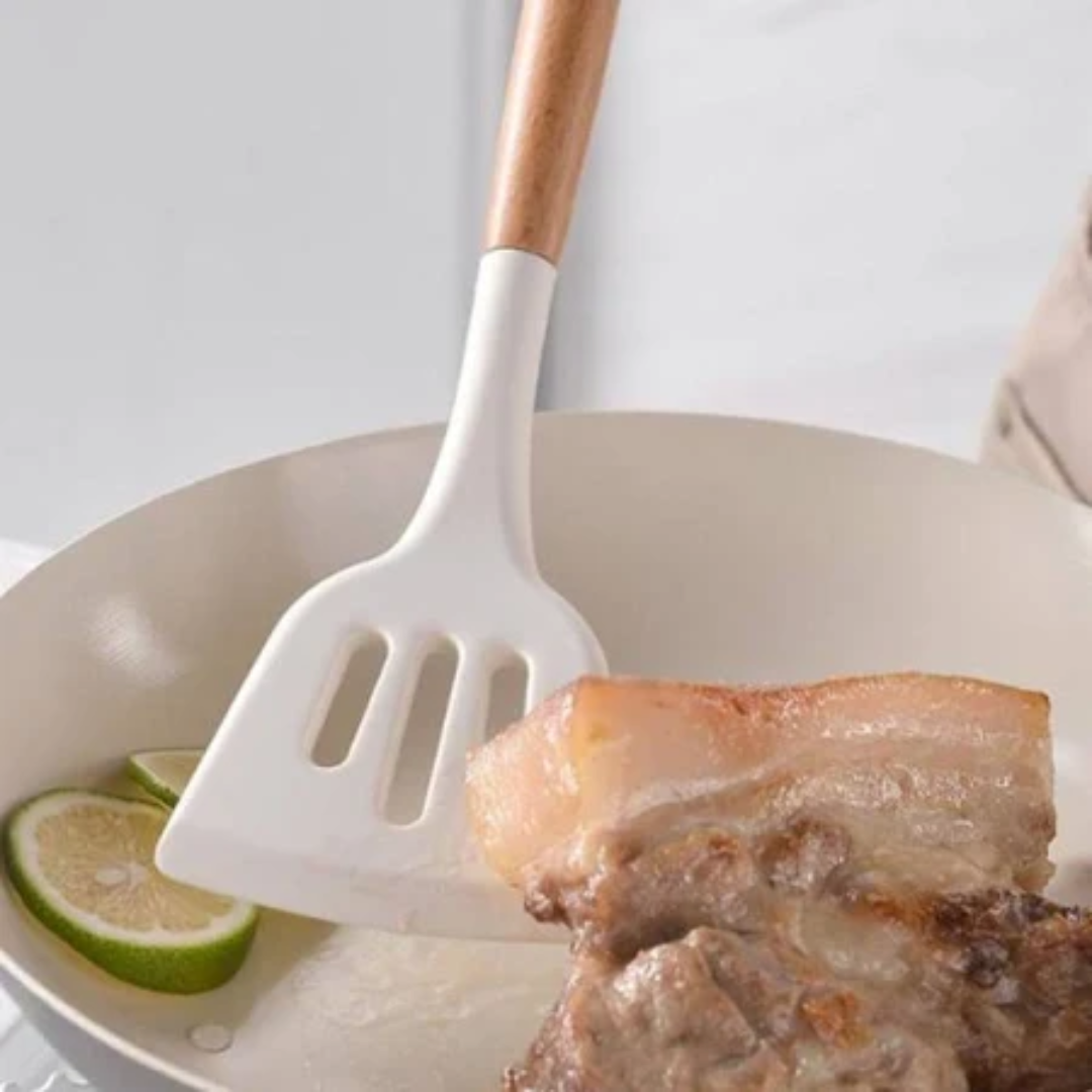 JOGO DE COZINHA COMPLETO – KIT C/12 PEÇAS DE SILICONE