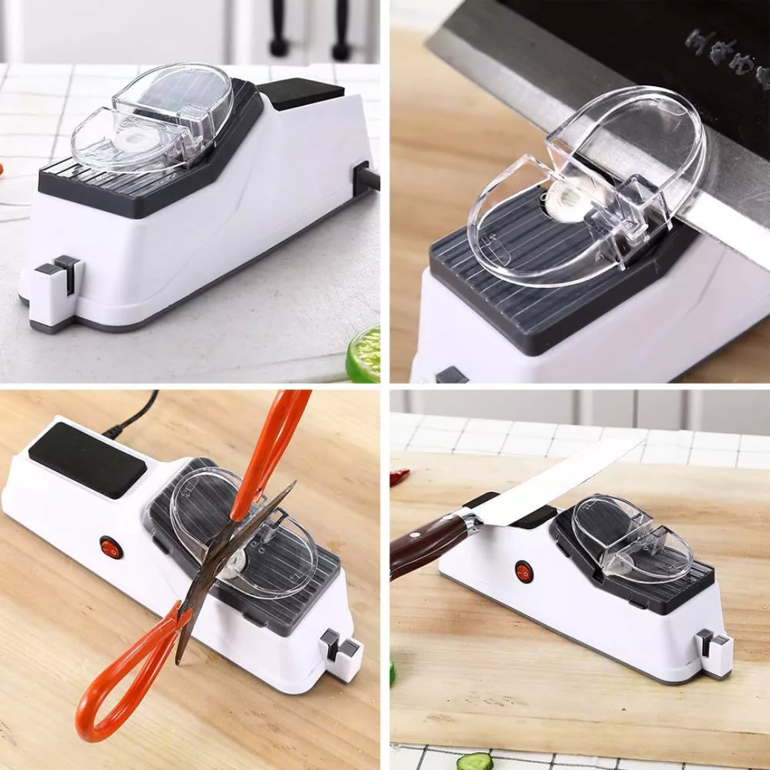 Amolador Afiador Elétrico de Facas e Tesouras Bivolt