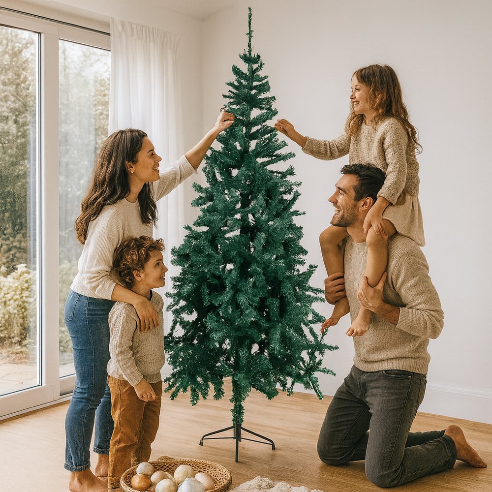 Árvore De Natal Pinheiro Luxo  1,80m 720 galhos