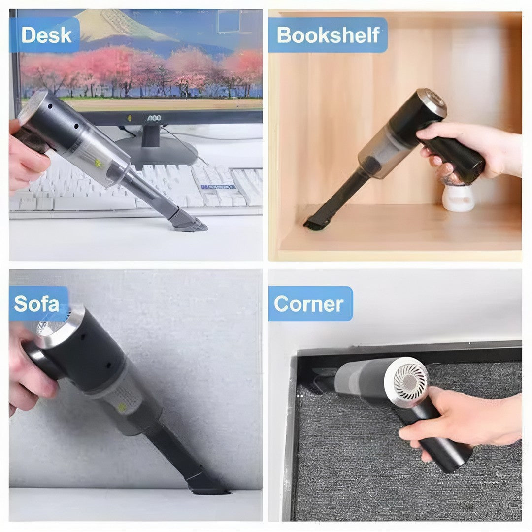 CleanPro™ – Mini Aspirador de Pó USB Portátil Premium