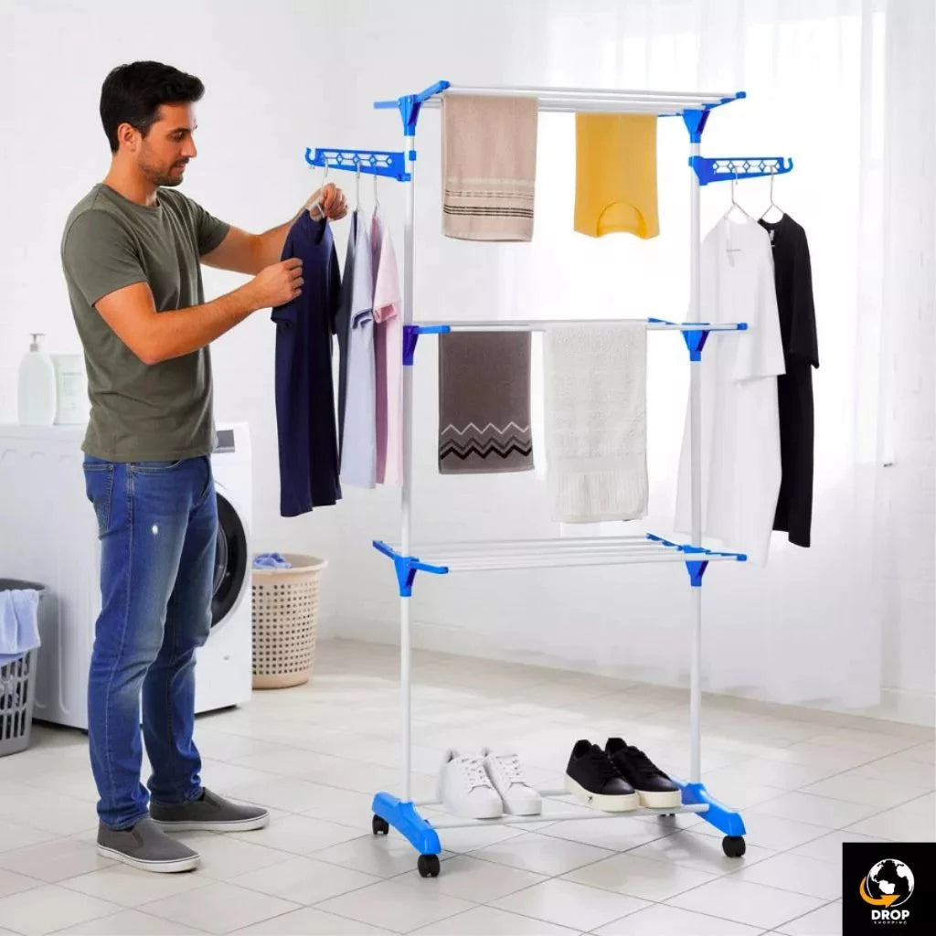 Varal Mágico 360 Multi Varal de chão  Dobravel 3 andares