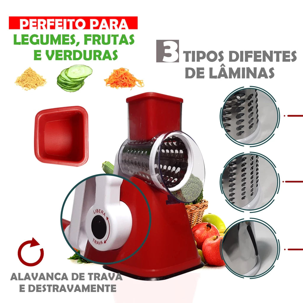 SteelChef Precision – O Fatiador Premium que Revoluciona Sua Cozinha!