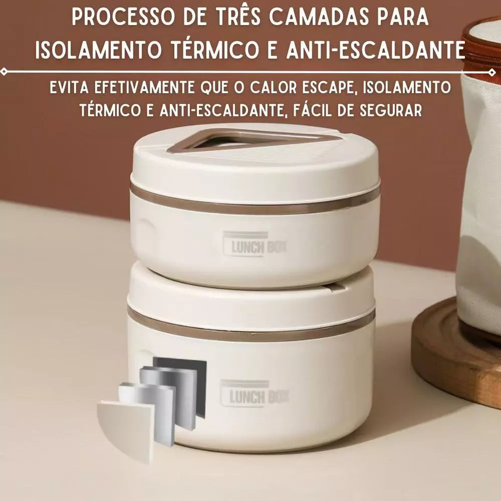 ThermoSeal Elite- O Recipiente Térmico Premium que Mantém Suas Refeições Perfeitas em Qualquer Lugar!