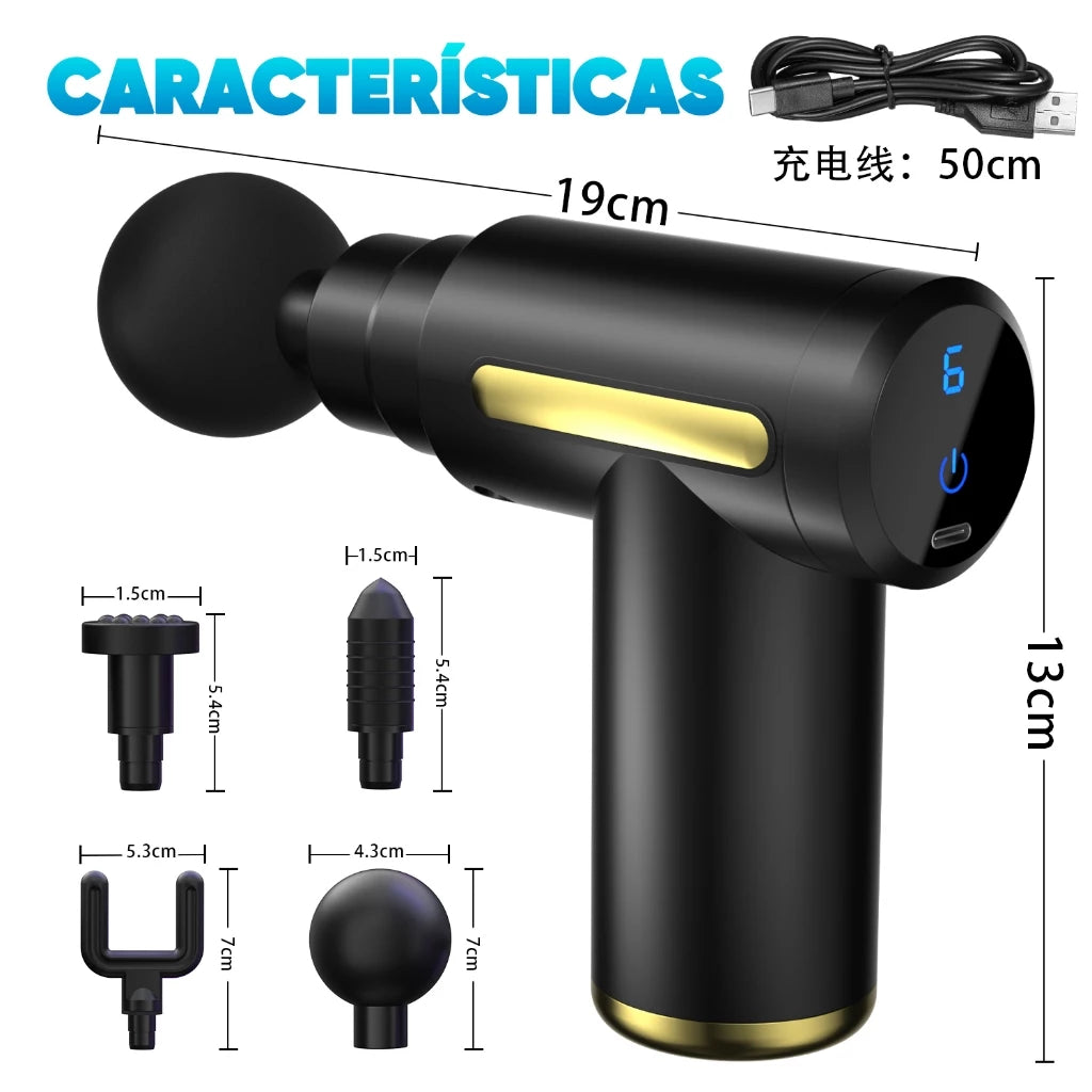 PowerFlex Pro Pistola de massagem elétrica