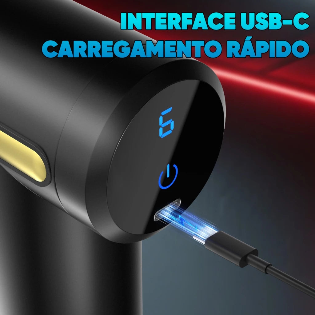 PowerFlex Pro Pistola de massagem elétrica