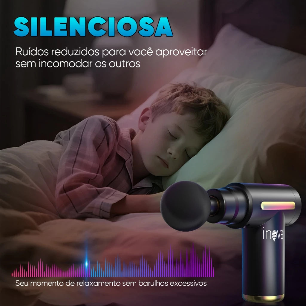 PowerFlex Pro Pistola de massagem elétrica