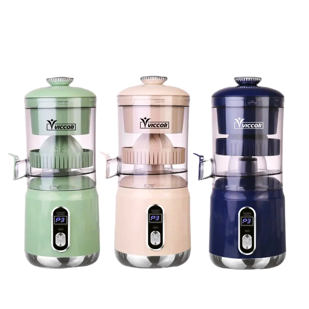 CitrusPower Pro Espremedor Extrator de Suco Elétrico Recarregável