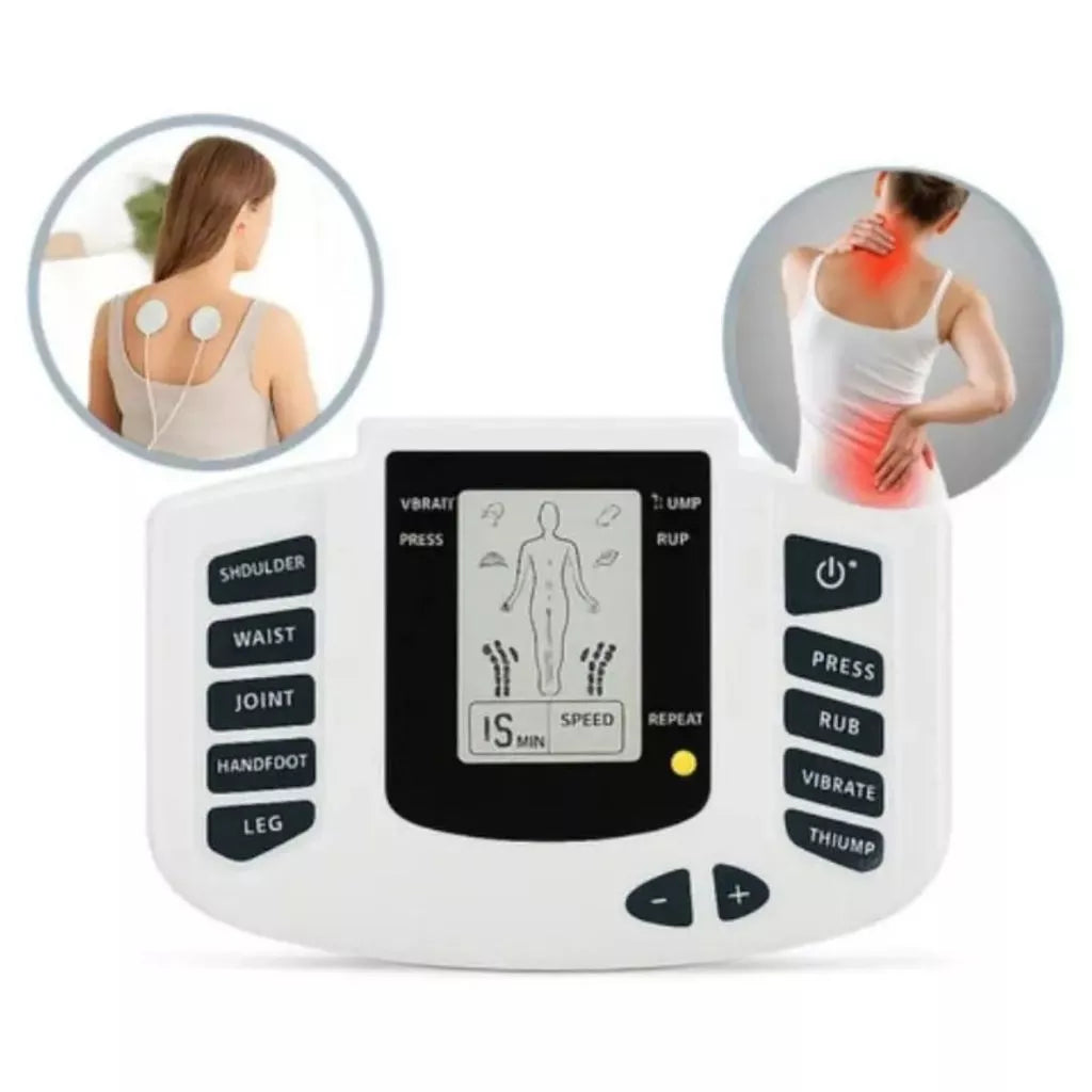 TENS PRO RELAX Aparelho Massageador De Fisioterapia Acupuntura