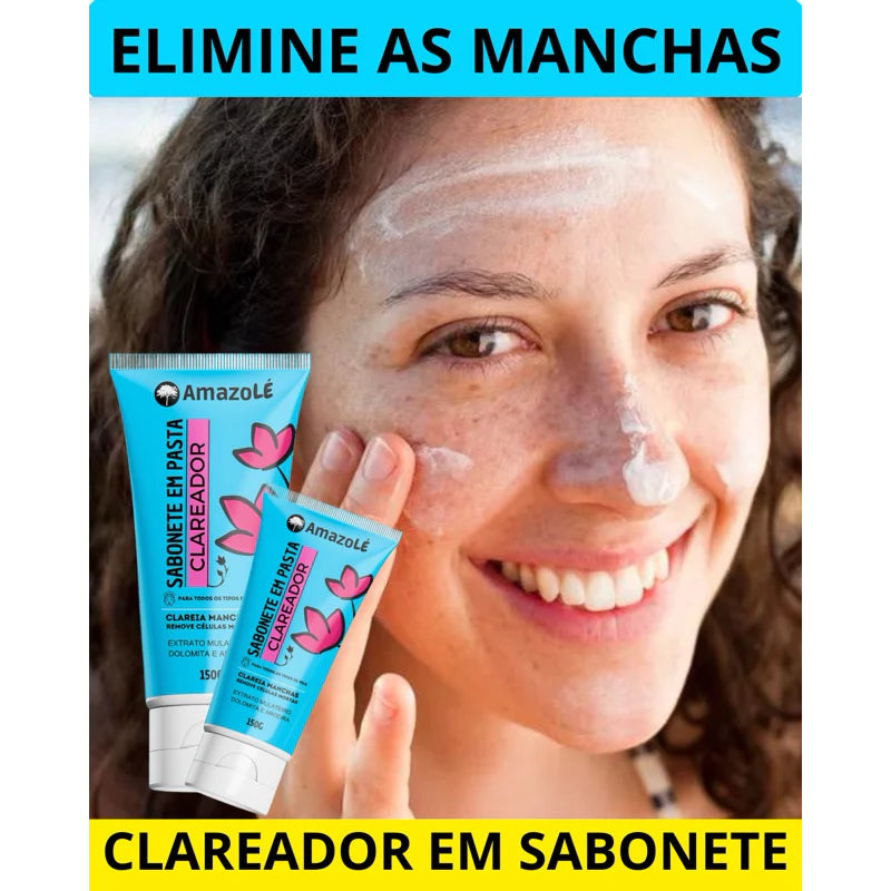Clareador de Manchas de Pele Amazolé