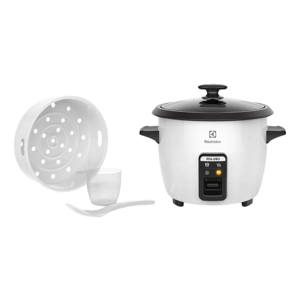 RiceChef Deluxe™ – A Panela Elétrica Compacta que Transforma Seu Arroz em Perfeição!