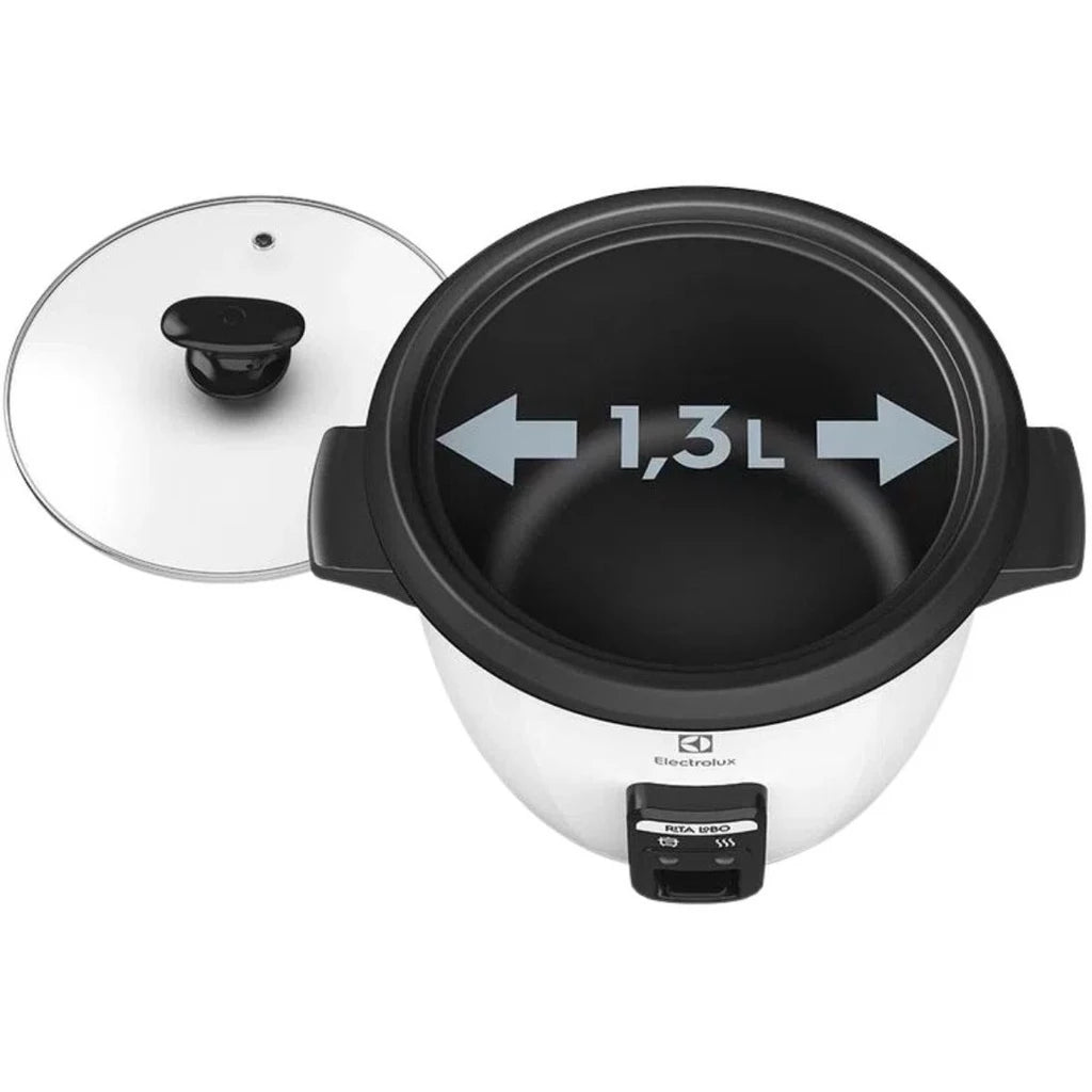 RiceChef Deluxe™ – A Panela Elétrica Compacta que Transforma Seu Arroz em Perfeição!