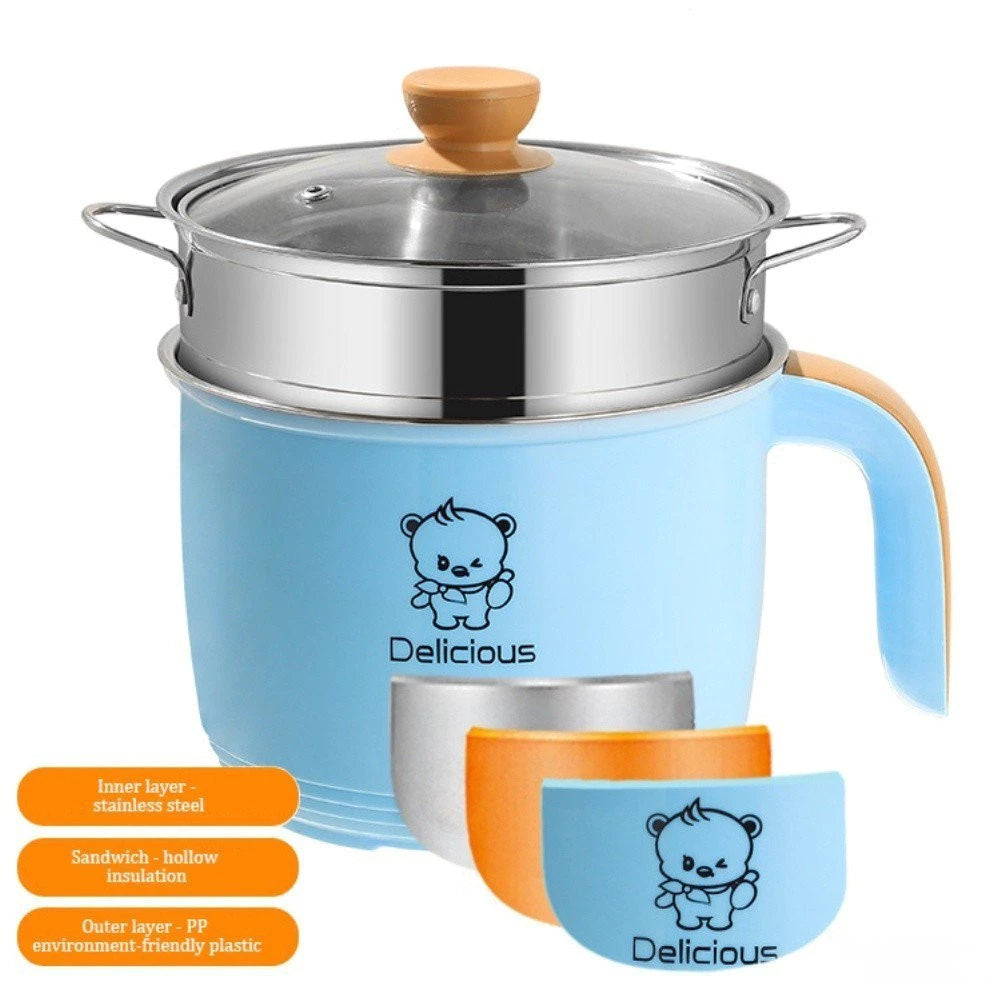 Panela de Arroz Elétrica Multi-Camadas 1.8L