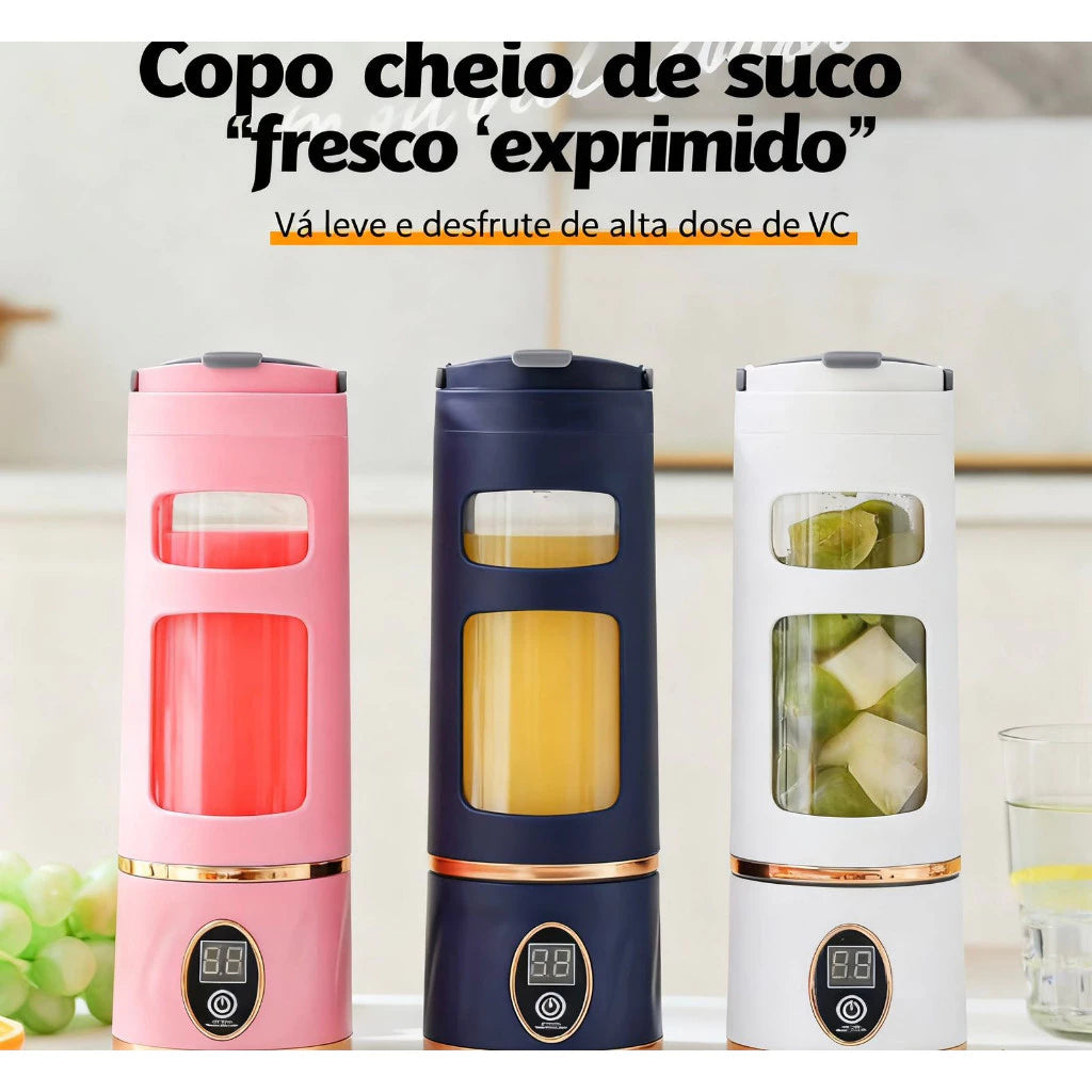 PowerCápsula Pro Liquidificador Portátil Recarregável